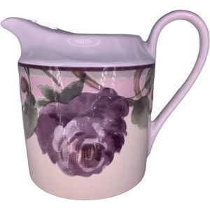 222 Fifth Shiraz Creamer Genuine Stoneware 10oz Discontinued Pattern